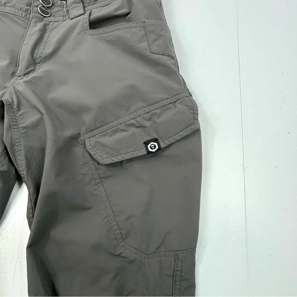 TRUEWERK Women's Gray Cargo Pants Workwear Outdoor Rugged Stretch Size 4 - Picture 4 of 11